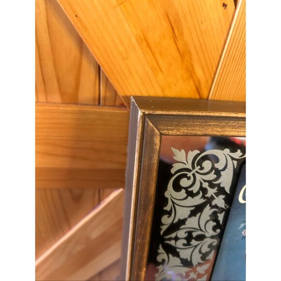 Vintage coca cola wall clock mirror with working clock (5624) - Picture 5 of 8